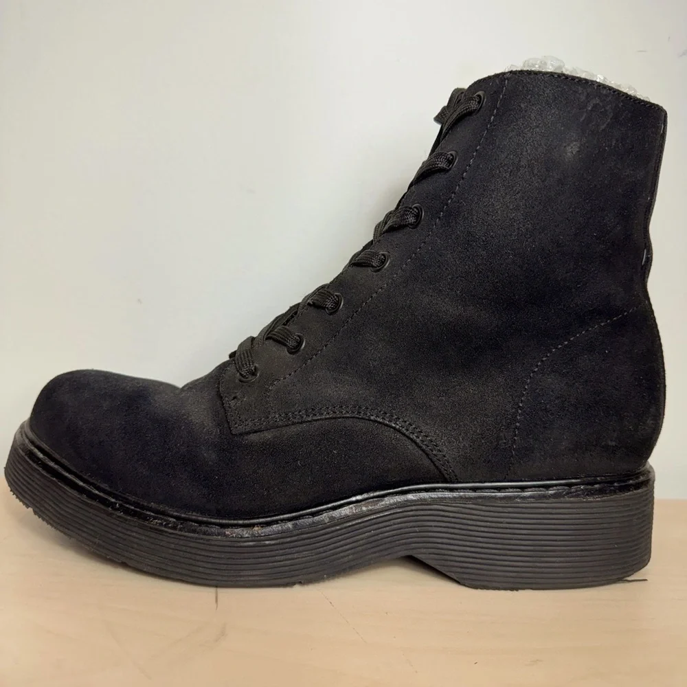 VINCE Monastir Leather Combat Boots